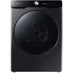 Uscator de rufe Samsung DV16DG8600BVU4, Pompa de caldura, 16 kg, Clasa C, Hygiene Care+, Pet Care, AI Dry, AI Control, AI Energy Mode, SmartThings, Iluminare interioara, Negru
