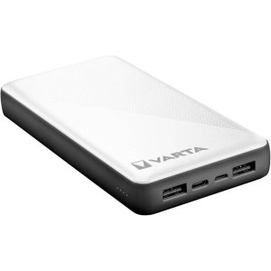 Varta Energy 20000mAh, 1x USB-C, 2x USB, 15W, White