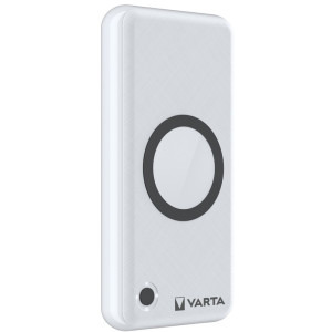 Varta Energy Wireless 15000 mAh, 1x USB-C, 2x USB, 18W, White cu tehnologie QC/PD
