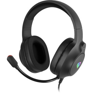 Casti Gaming Genesis Neon 213 RGB Black