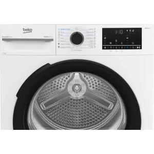 Beko BM3T41233WB EU, Pompa de caldura, 11 kg, Clasa D, ProSmart Inverter, EcoGentle, IronFinish, Iluminare interioara, Alb