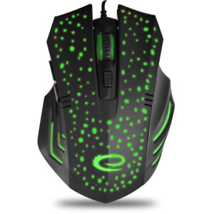 Mouse Gaming Esperanza Galaxy EGM212 Black/Green