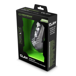 Esperanza Claw EGM209 Black/Green