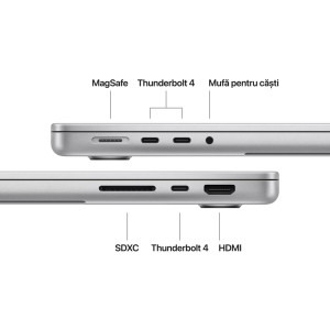 Apple 14.2'' MacBook Pro 14 Liquid Retina XDR, Apple M5 chip (10-core CPU), 32GB, 1TB SSD, Apple M5 10-core GPU, macOS, Silver, INT keyboard, Textura Nano, 2025