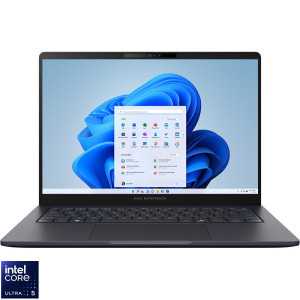 Laptop ASUS 14 ExpertBook B3 B3405CCA, WUXGA, Procesor Intel® Core™ Ultra 5 225H (18M Cache, up to 4.90 GHz), 16GB DDR5, 512GB SSD, Intel Integrated Graphics, Win 11 Pro, Gentle Grey