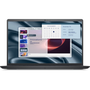 DELL 15.6'' Pro 15 Essential PV15255, FHD 120Hz, Procesor AMD Ryzen™ 5 7520U (4M Cache, up to 4.3 GHz), 8GB LPDDR5, 512GB SSD, AMD Radeon 610M, Win 11 Pro, Carbon Black, 3Yr ProSupport