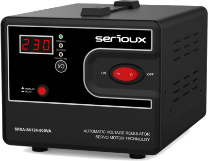 Stabilizator tensiune Serioux SRXA-SV124-500VA 500VA 300W