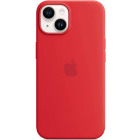 Apple Protectie pentru spate, material silicon, cu MagSafe pentru iPhone 14 Plus, culoarea Red