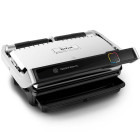 Tefal Gratar electric OptiGrill Elite XL GC760D30, 16 programe de gatit, placi 40x20cm, termostat reglabil, negru/inox, 2200W, Negru-Inox