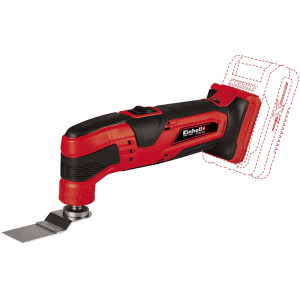 Einhell Unealta multifunctionala fara fir PXC TC-MG 18 Li Solo, dimensiune hartie slefuire 93x93x93 mm, fara acumulator/incarcator