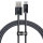 Cablu de date / adaptor Baseus Dynamic Series CALD000616, USB Male la USB-C Male, PD 100W, Fast Charging, 1 m, Grey