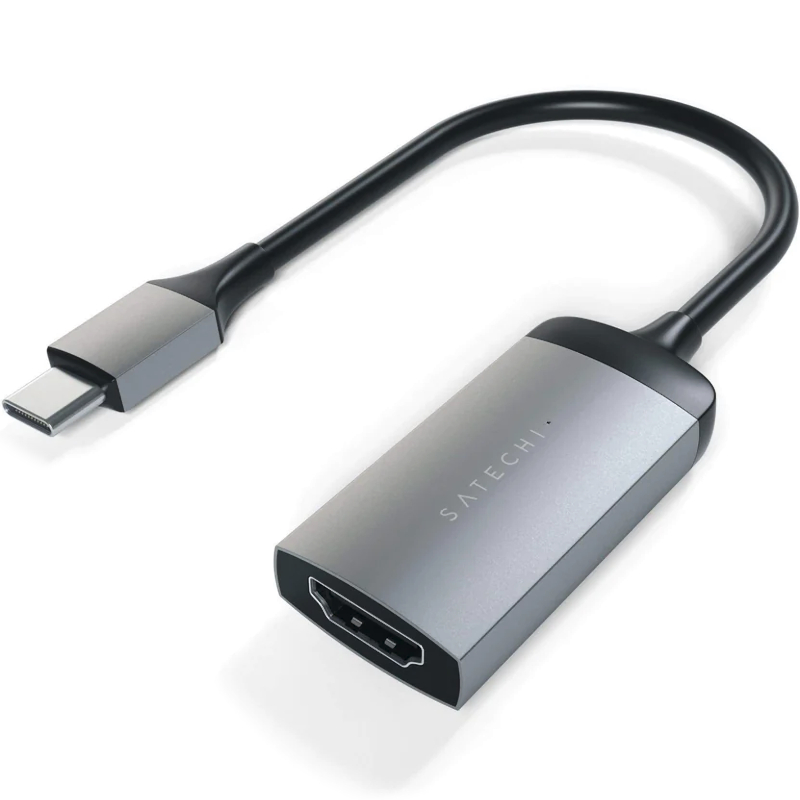 Adaptor Satechi 1x USB Tip C Male - 1x HDMI Female, gri-negru