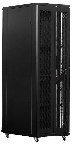 Cabinet metalic Xcab A36632.9004 32U, Stand alone, 600 x 600, Metal door, Negru