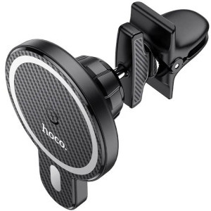 Hoco CA85, Wireless Qi, Quick Charge, 15W, MagSafe, Black