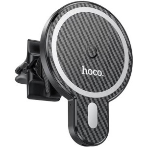 Hoco CA85, Wireless Qi, Quick Charge, 15W, MagSafe, Black