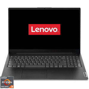 Laptop Lenovo 15.6 V15 G4 AMN, FHD, Procesor AMD Ryzen™ 3 7320U (4M Cache, up to 4.1 GHz), 8GB DDR5, 512GB SSD, Radeon 610M, No OS, Business Black