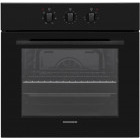 Cuptor incorporabil Heinner HBO-V656GC-BK, Electric, 65 L, 6 functii, Multifunctional, Grill, Ventilatie, Timer, Clasa A, Negru