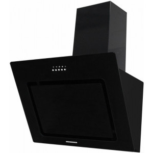 Hota Heinner decorativa  DCH-650RGBK, Putere absorbtie 595 m3/h, 1 motor, 60 cm, Sticla neagra
