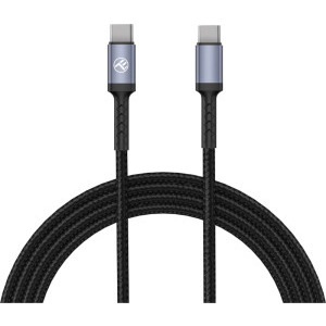 Cablu periferice Tellur USB-C Male la USB-C Male, PD 60W, 1 m, Negru