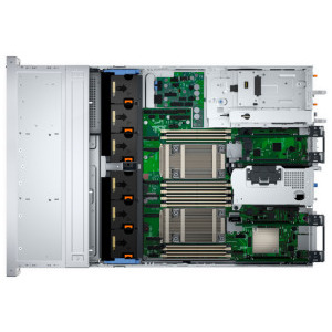 DELL PowerEdge R760xs 2U, 2x Procesor Intel® Xeon® Gold 5415+ 2.9GHz Sapphire Rapids, 256GB RDIMM RAM, 2x 960GB SATA 6G SSD + 4x 3.84TB SATA 6G SSD, 2x 700W PSU