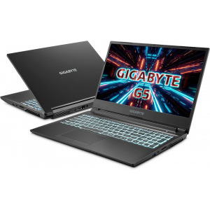 GIGABYTE Gaming 15.6'' G5 GD, FHD 144Hz, Procesor Intel® Core™ i5-11400H (12M Cache, up to 4.50 GHz), 16GB DDR4, 512GB SSD, GeForce RTX 3050 4GB, Free DOS, Black