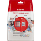 Canon Cartus CLI-551XL Multi Pack + Hartie 50 Coli