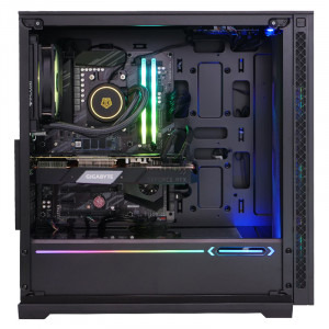 Gaming Chimera, AMD Ryzen 7 3700X 3.6GHz, 16GB DDR4, 2TB HDD + 512GB SSD, RTX 2080 SUPER 8GB GDDR6, Iluminare RGB, Windows 10 Home preinstalat (Game Ready)