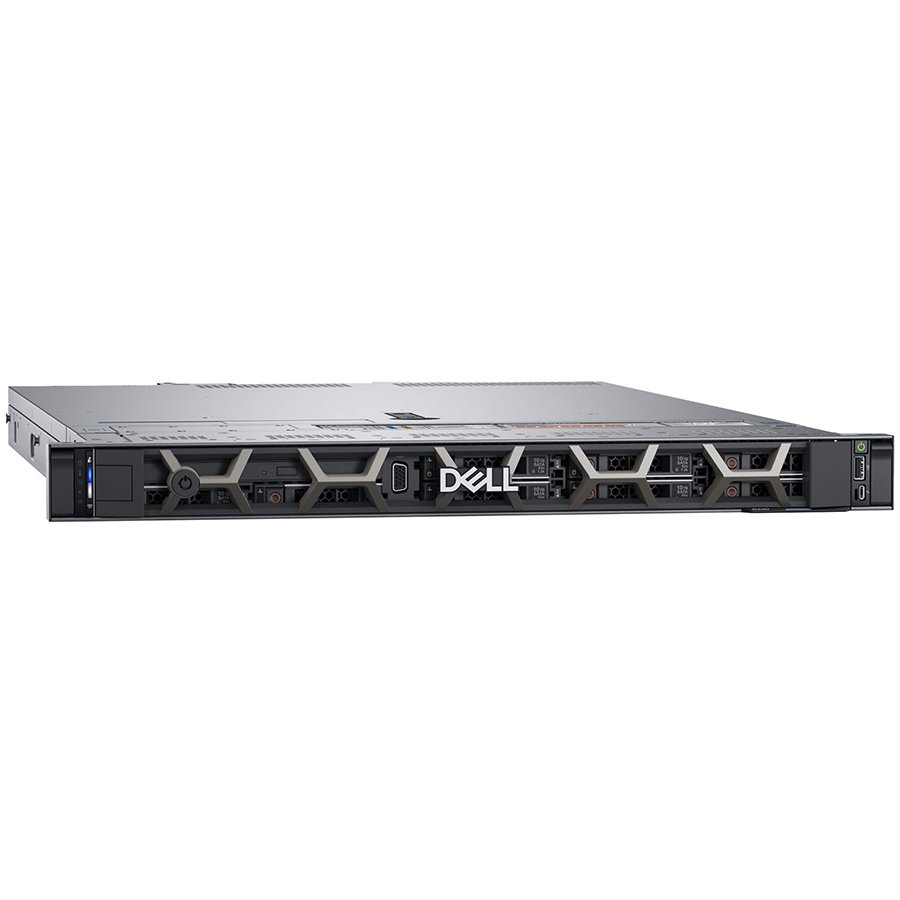 Server DELL PowerEdge R440 1U, Procesor Intel® Xeon® Silver 4208 2.1GHz Cascade Lake, 16GB RDIMM RAM, 1x 480GB 6G SATA SSD Dell imagine noua idaho.ro