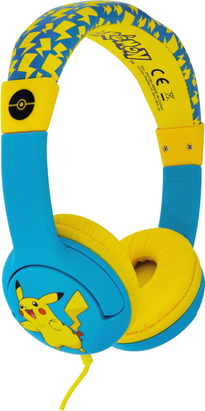 Casti OTL On-Ear, Pokemon Pikachu Kids