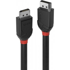 LINDY Black, DisplayPort Male - DisplayPort Male, v1.2, 1.5m, negru