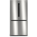 Frigider Side By Side Bosch KFN96VPEA, MultiDoor, 605 L, Clasa E, No Frost, VitaFresh, EasyClean, SuperFreezing, 183 cm, Inox