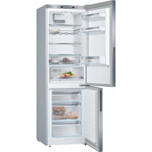 Bosch KGE36ALCA, 308 L, LowFrost, VitaFresh, Clasa C, 186 cm, Argintiu