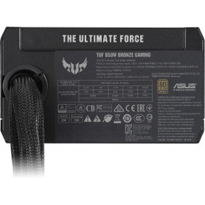 ASUS TUF GAMING, 80+ Bronze, 650W