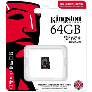 Kingston MicroSDXC Industrial Class 10 UHS-I 64GB