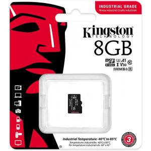 Kingston MicroSDHC Industrial Class 10 UHS-I 8GB