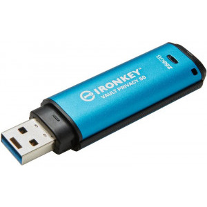 Kingston IronKey Vault Privacy 50 Series AES-256 Encrypted 256GB