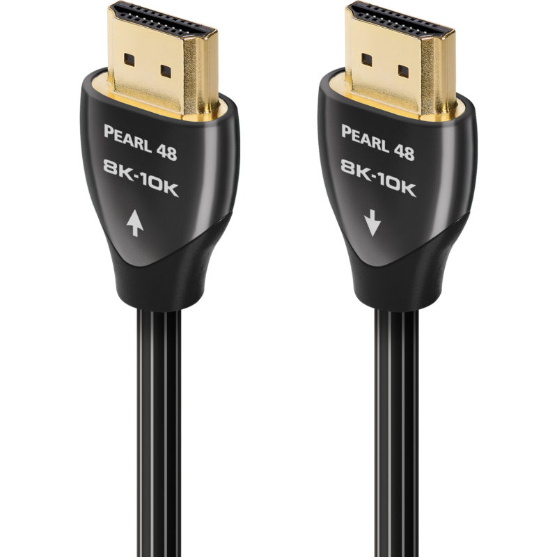 Cablu video Audioquest Pearl 48, HDMI Male - HDMI Male, v2.1, 1.5m, negru-gri