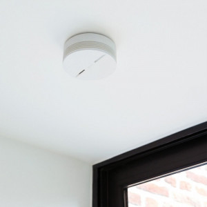 Netatmo Senzor de fum, Wireless, Volum 85 dB, Notificari aplicatie, Functionare fara Hub