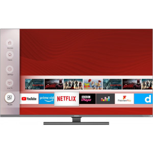 Televizor LED Horizon Smart TV QLED 55HQ9730U/B Seria HQ9730U/B 139cm gri-negru 4K UHD HDR