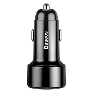 Baseus Magic Series PPS, 1x USB, 1x USB-C, 45W, 6A, Black