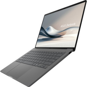 ASUS 14'' Zenbook A14 UX3407RA, WUXGA OLED, Procesor Qualcomm Snapdragon X Elite X1E-78-100, 16GB LPDDR5X, 1TB SSD, Qualcomm Adreno, Win 11 Pro, Iceland Grey