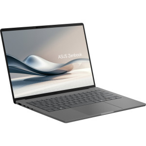 ASUS 14'' Zenbook A14 UX3407RA, WUXGA OLED, Procesor Qualcomm Snapdragon X Elite X1E-78-100, 16GB LPDDR5X, 1TB SSD, Qualcomm Adreno, Win 11 Pro, Iceland Grey