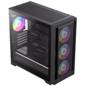 Gaming ZMEU Epic Extreme, AMD Ryzen 5 5600 3.5GHz, 32GB DDR4, 1TB SSD, RTX 4060 8GB GDDR6, Iluminare RGB