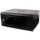 Spacer SPCW-4U-400-BK-02 4U, Wall mount, 500 x 400 mm, Glass door, Negru