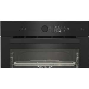 Beko BBIMA17410BMPW, Electric, 72 L, Autocuratare pirolitica, AirFry, AEROperfect, SteamShine Cleaning, Booster, Clasa A+, Negru