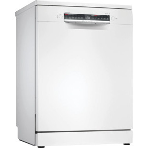 Masina de spalat vase Bosch SMS4EMW06E, 14 seturi, 6 programe, Clasa B, EfficientDry, VarioFlex, VarioDrawer, Rackmatic, 60 cm, Alb