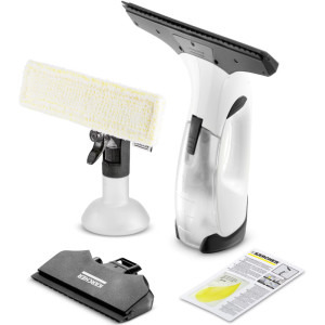 Karcher WV 2 Plus N, de geamuri, 10W, 0.1L, Alb/Negru