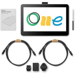 WACOM One 13 touch pen display, negru