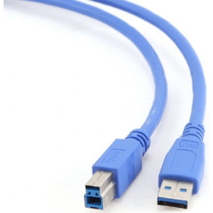 Cablu periferice Spacer SPPR-USB3m-USBBm-1.8-BL, USB-A USB tip A 3.2 Gen 1 Male la USB tip B Male, 1.8 m, Albastru