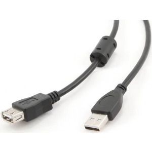 Cablu periferice Spacer SPC-USB-AMAF-6, Extensie USB tip A 2.0 Male la USB tip A 2.0 Female, 1.8 m, Negru